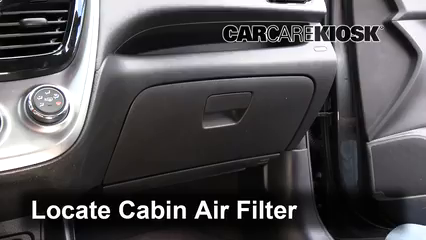 2017 Chevrolet Spark LS 1.4L 4 Cyl. Air Filter (Cabin) Replace
